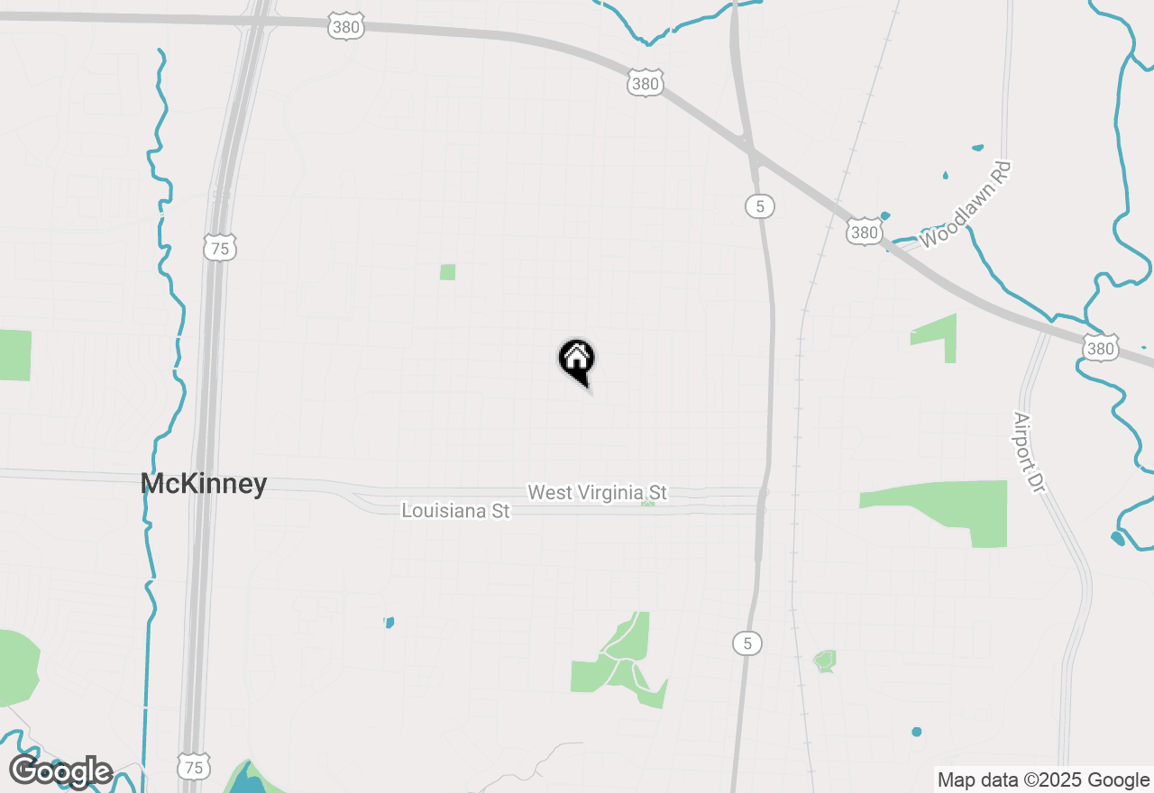 Map of 501 N College Street, Mckinney, TX 75069