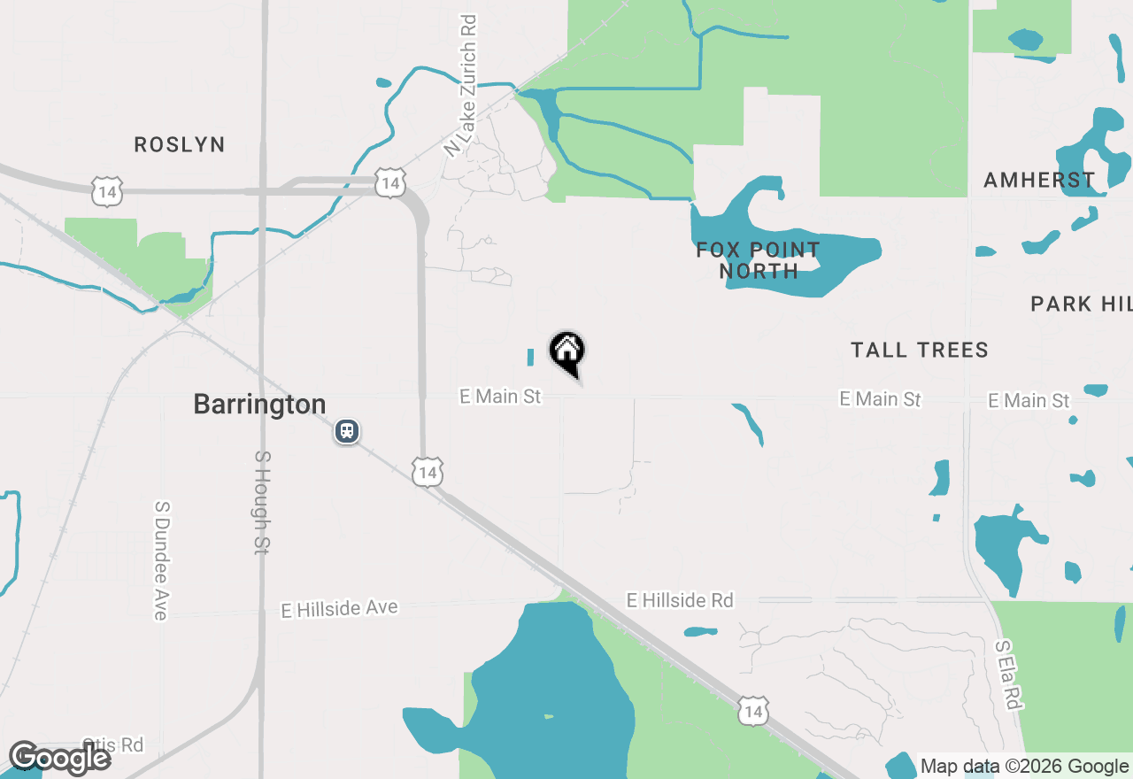 Map of 902 E Main Street, Barrington, IL 60010