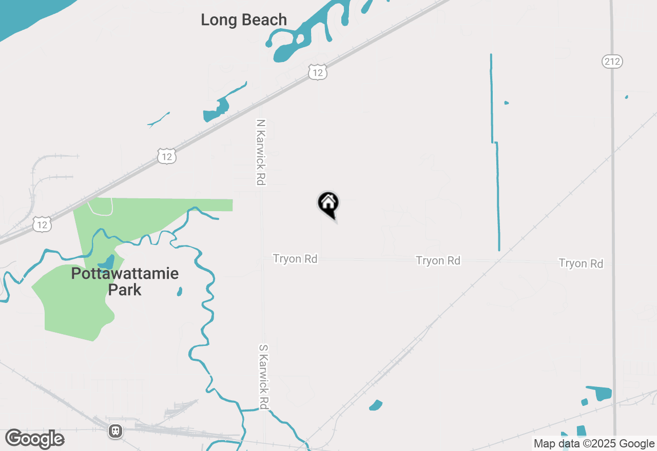 Map of 1104 Tryon Road, Michigan City, IN 46360