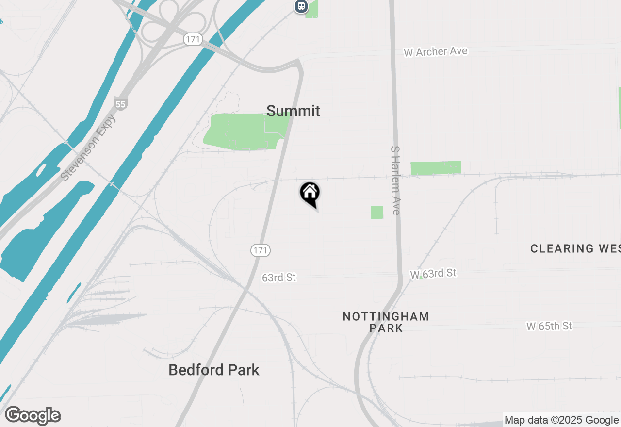 Map of 6084 S 75th Avenue, Summit, IL 60501