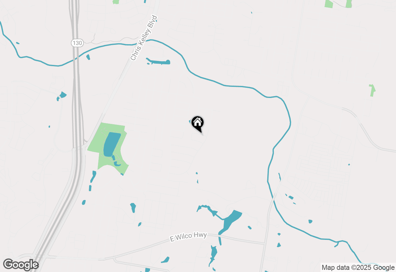 Map of 114 Leon River Loop, Hutto, TX 78634