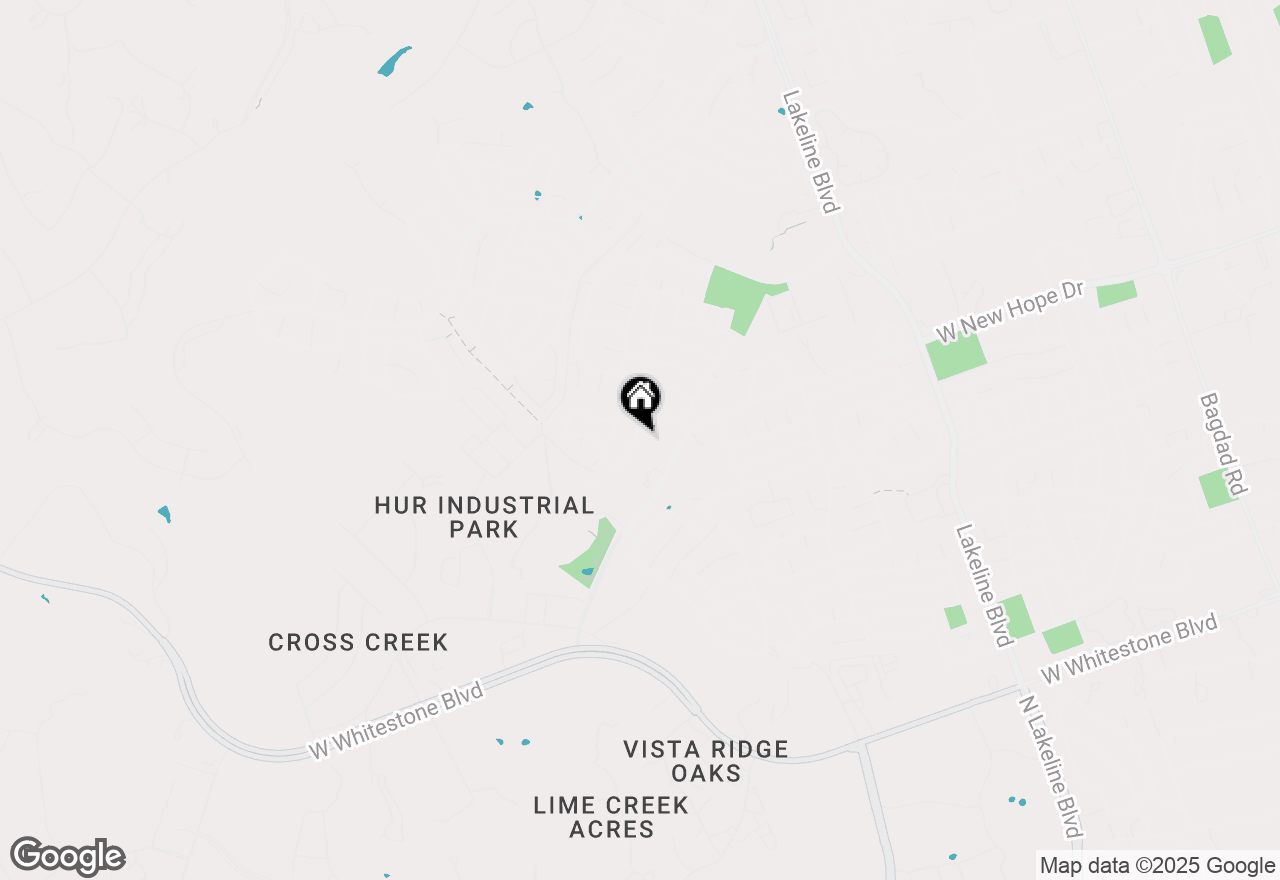 Map of 1920 Barnett Dr, Cedar Park, TX 78613