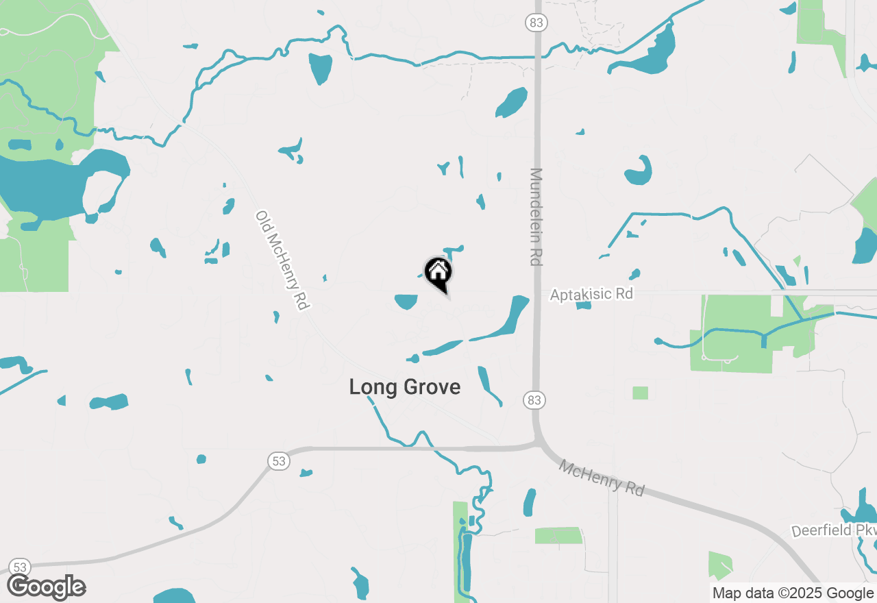 Map of 4120 3 Lakes Drive, Long Grove, IL 60047