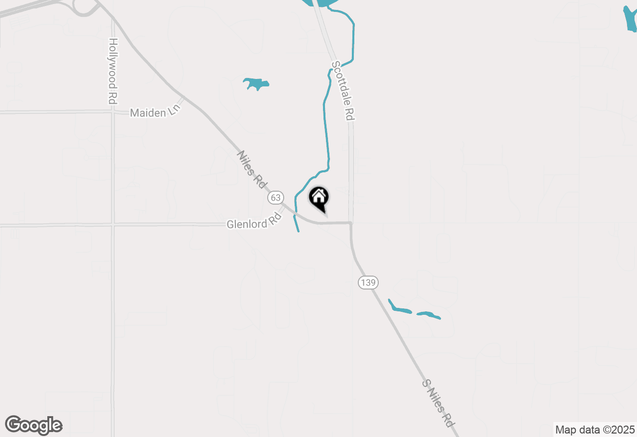 Map of 787 Miners Road, St. Joseph, MI 49085