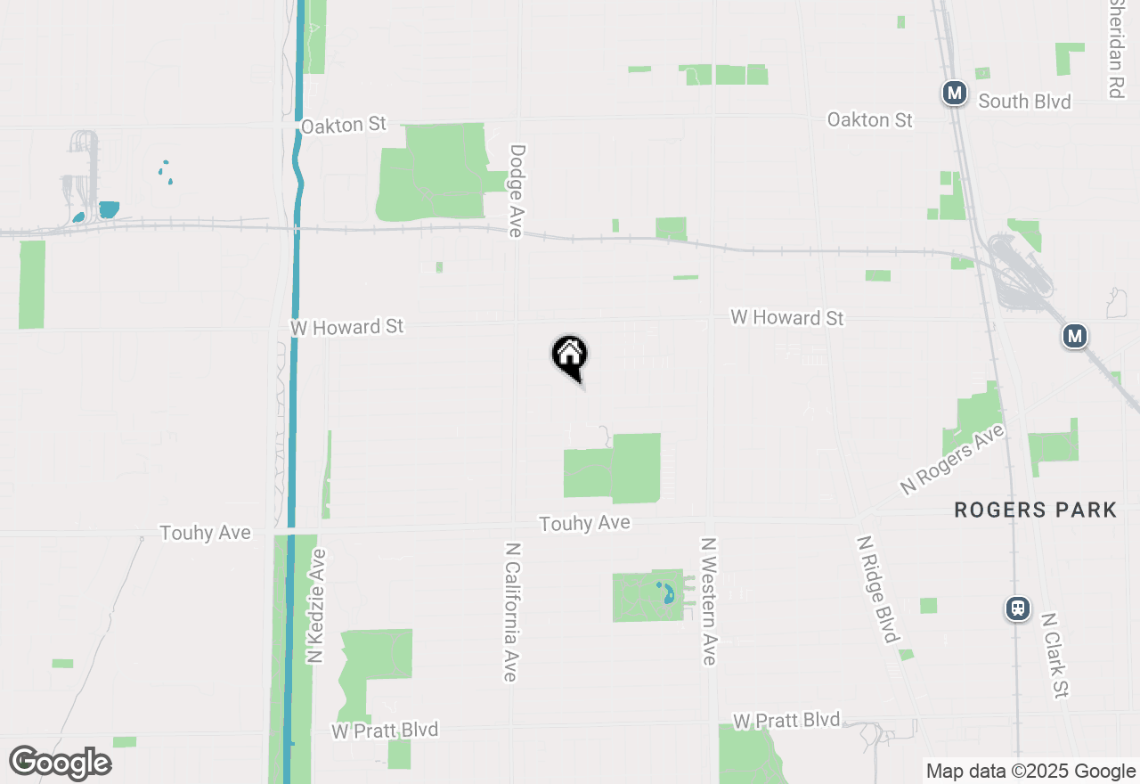 Map of 7433 N Washtenaw Avenue, Chicago, IL 60645