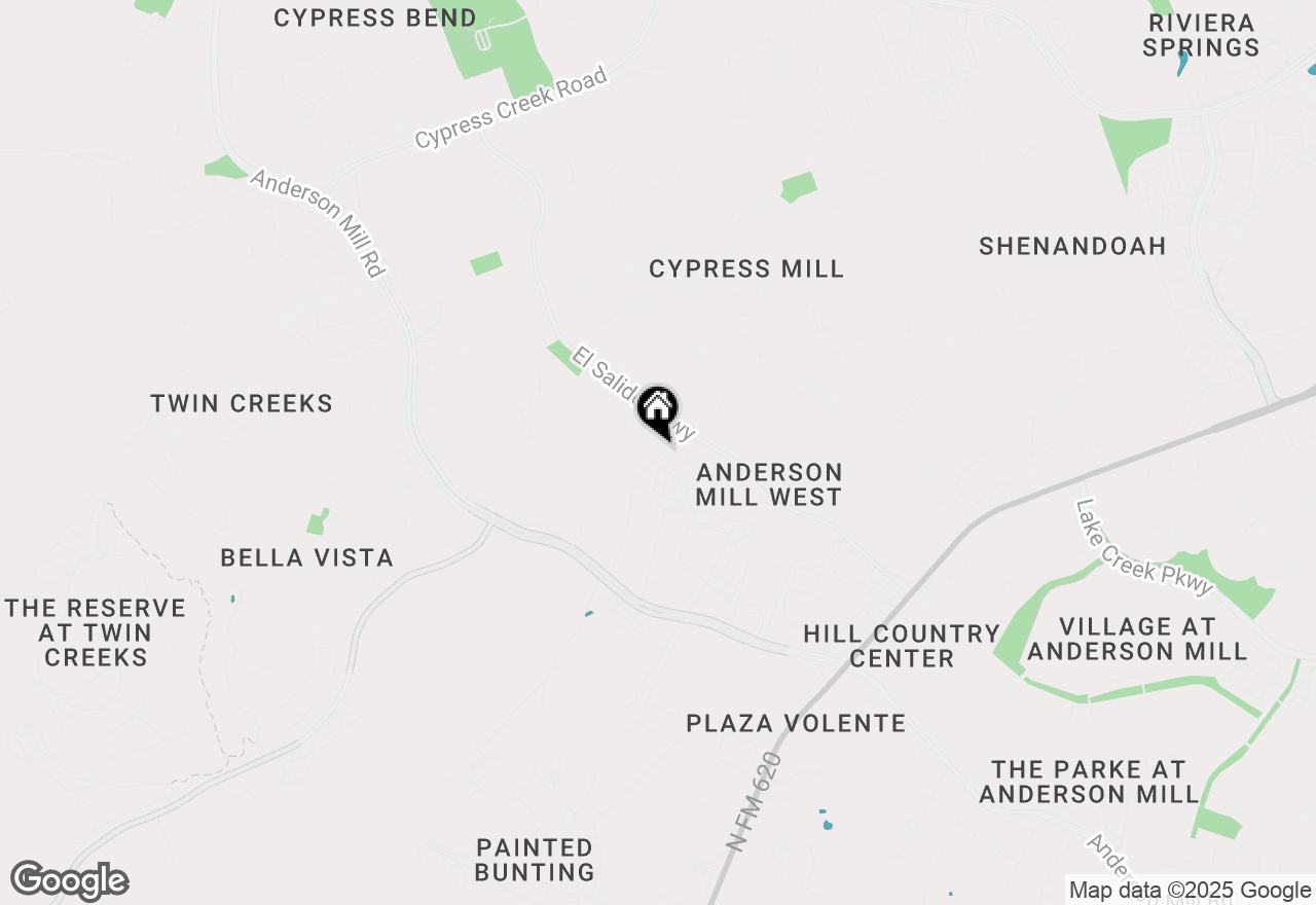 Map of 3103 Blazing Star Trl, Cedar Park, TX 78613