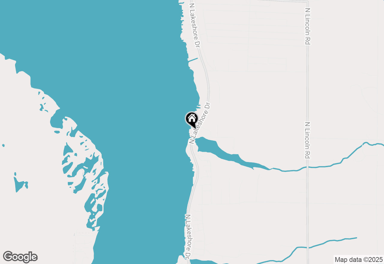 Map of 4039 N Lakeshore Drive, Ludington, MI 49431