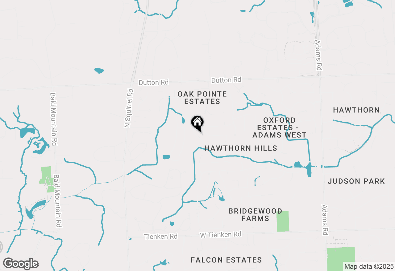 Map of 3730 Newcastle Drive, Rochester Hills, MI 48306