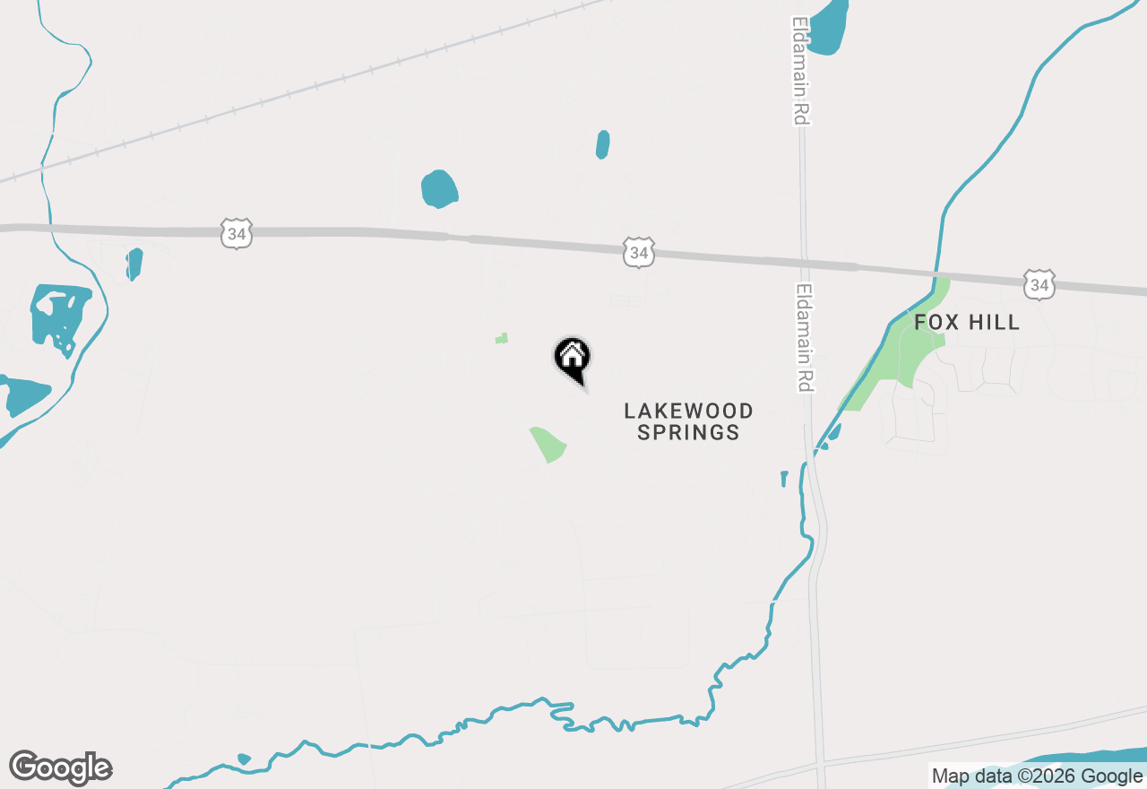 Map of 3760 Pope Court, Plano, IL 60545