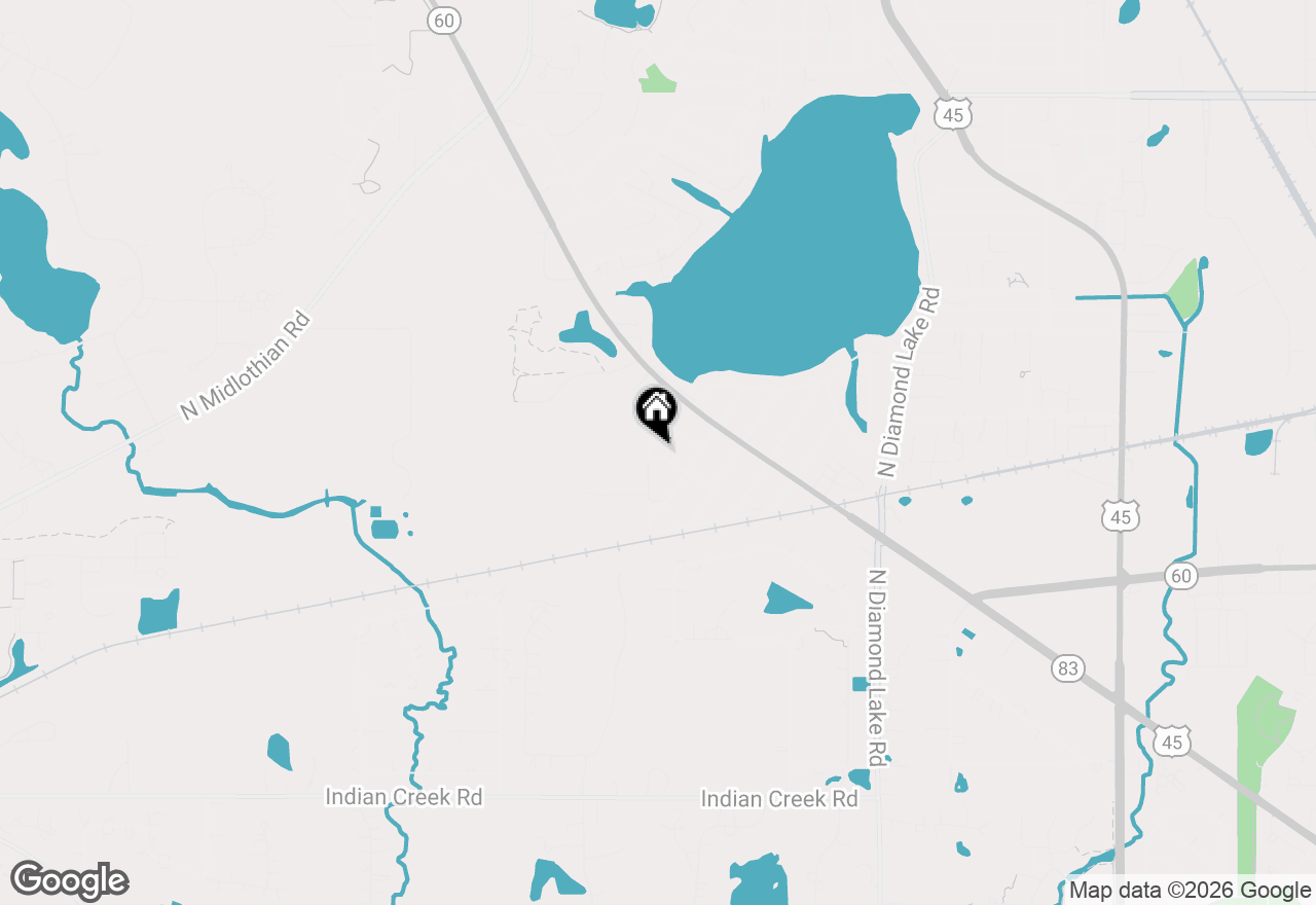 Map of 26235 N Acorn Lane, Mundelein, IL 60060