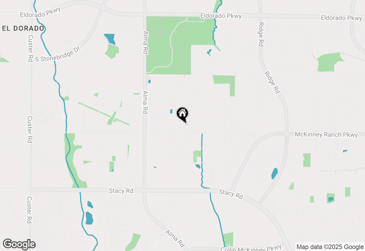 Map of 7004 Denali Drive, Mckinney, TX 75070