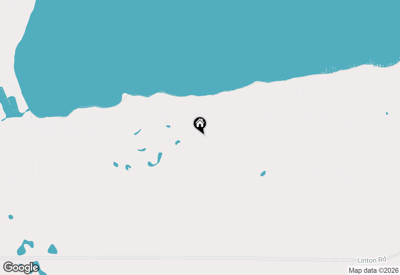 Map of 56 Rolling Green Dr, Fontana, WI 53125