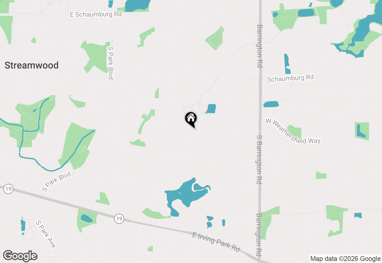 Map of 221 Ivy Court, Streamwood, IL 60107