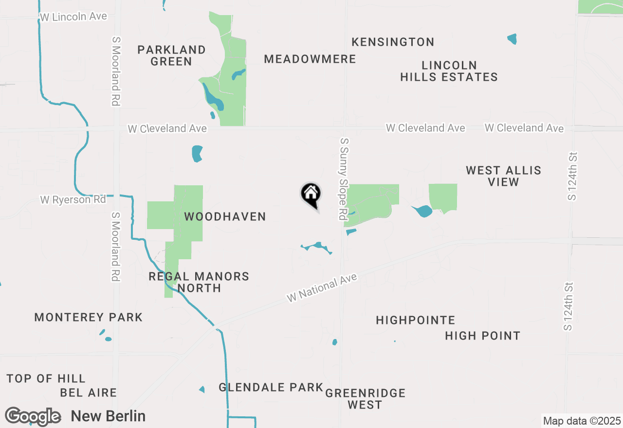 Map of 14235 W Maylore Dr, New Berlin, WI 53151