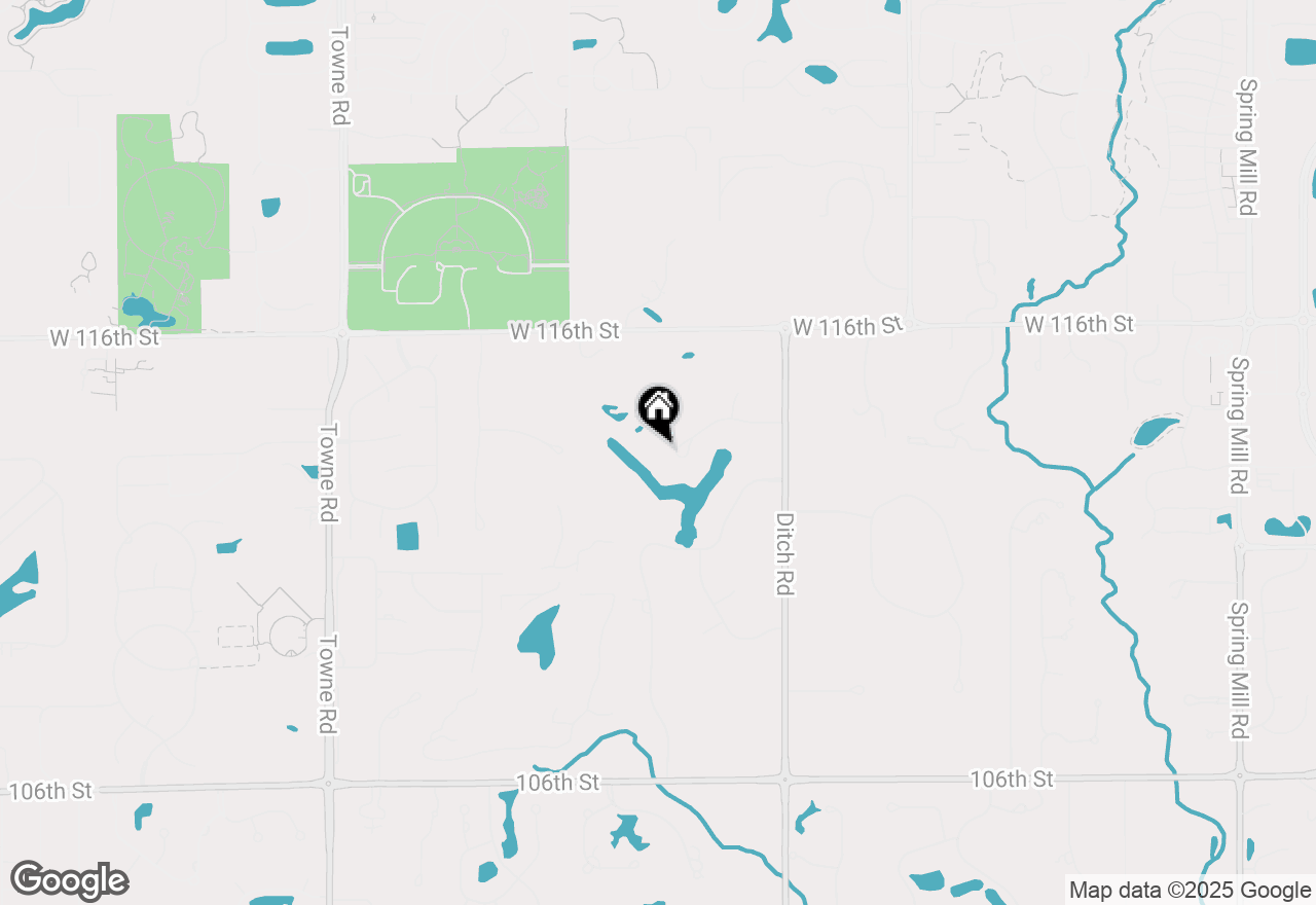 Map of 1647 Prestwick Lane, Carmel, IN 46032