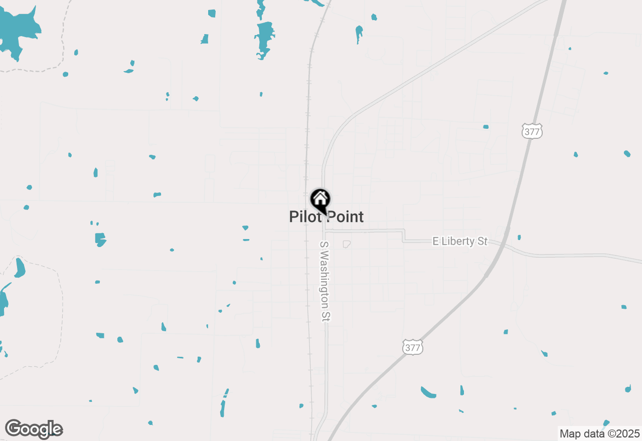 Map of 100 N Washington Street, Pilot Point, TX 76258