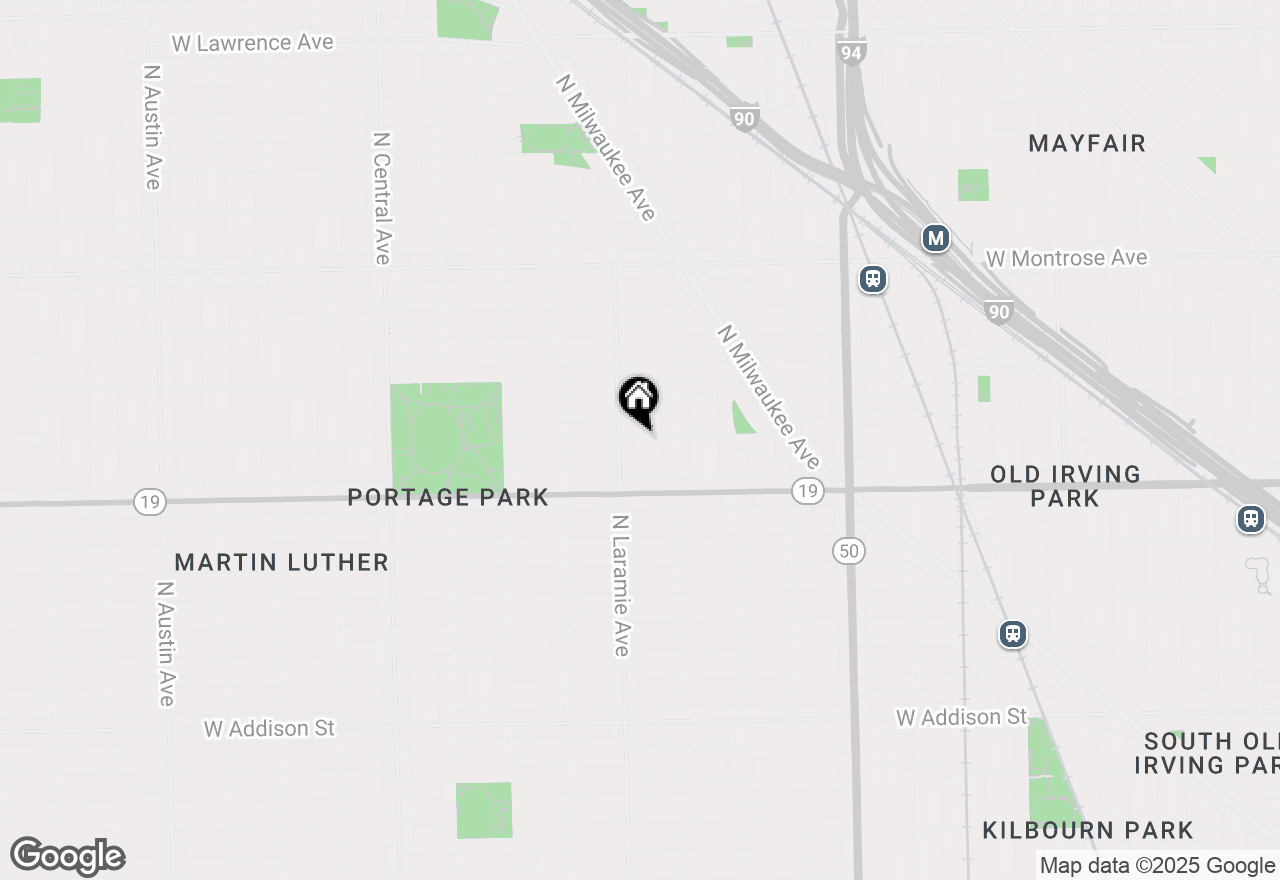 Map of 4056 N Leamington Avenue #G, Chicago, IL 60641