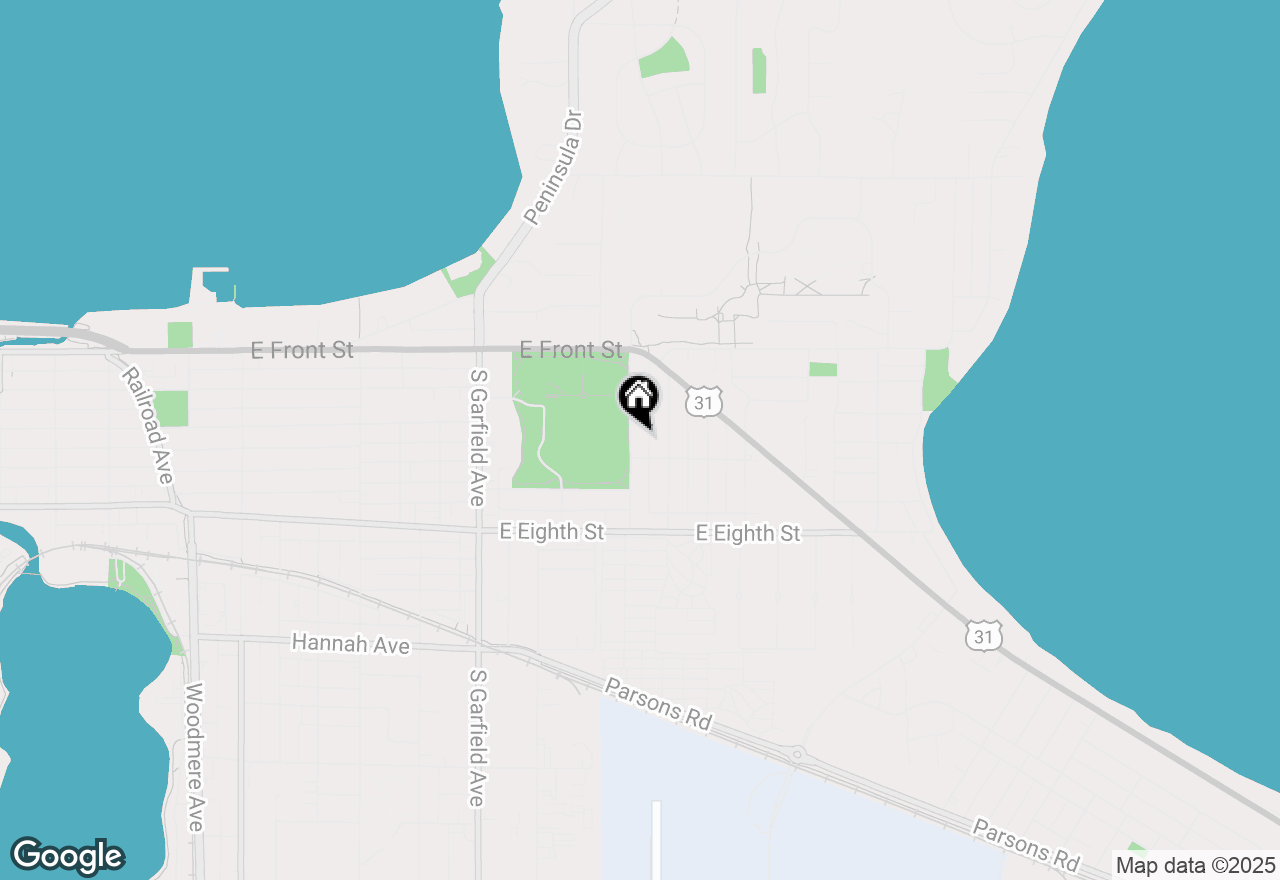 Map of 321 Fair Street, Traverse City, MI 49686