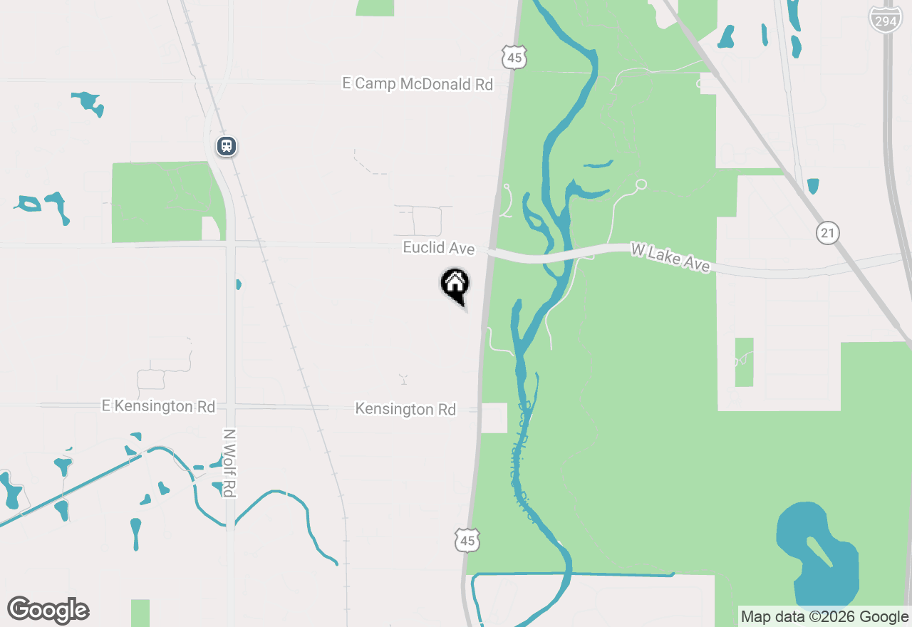 Map of 925 N Pecos Avenue, Mount Prospect, IL 60056