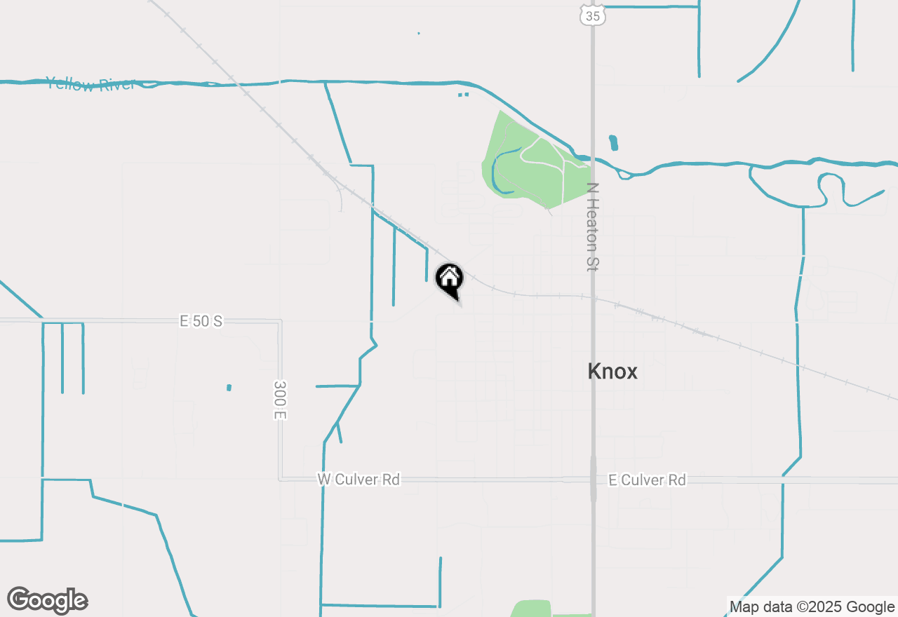 Map of 501 W John Street, Knox, IN 46534