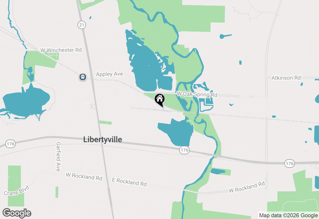 Map of 946 W Winchester Road, Libertyville, IL 60048