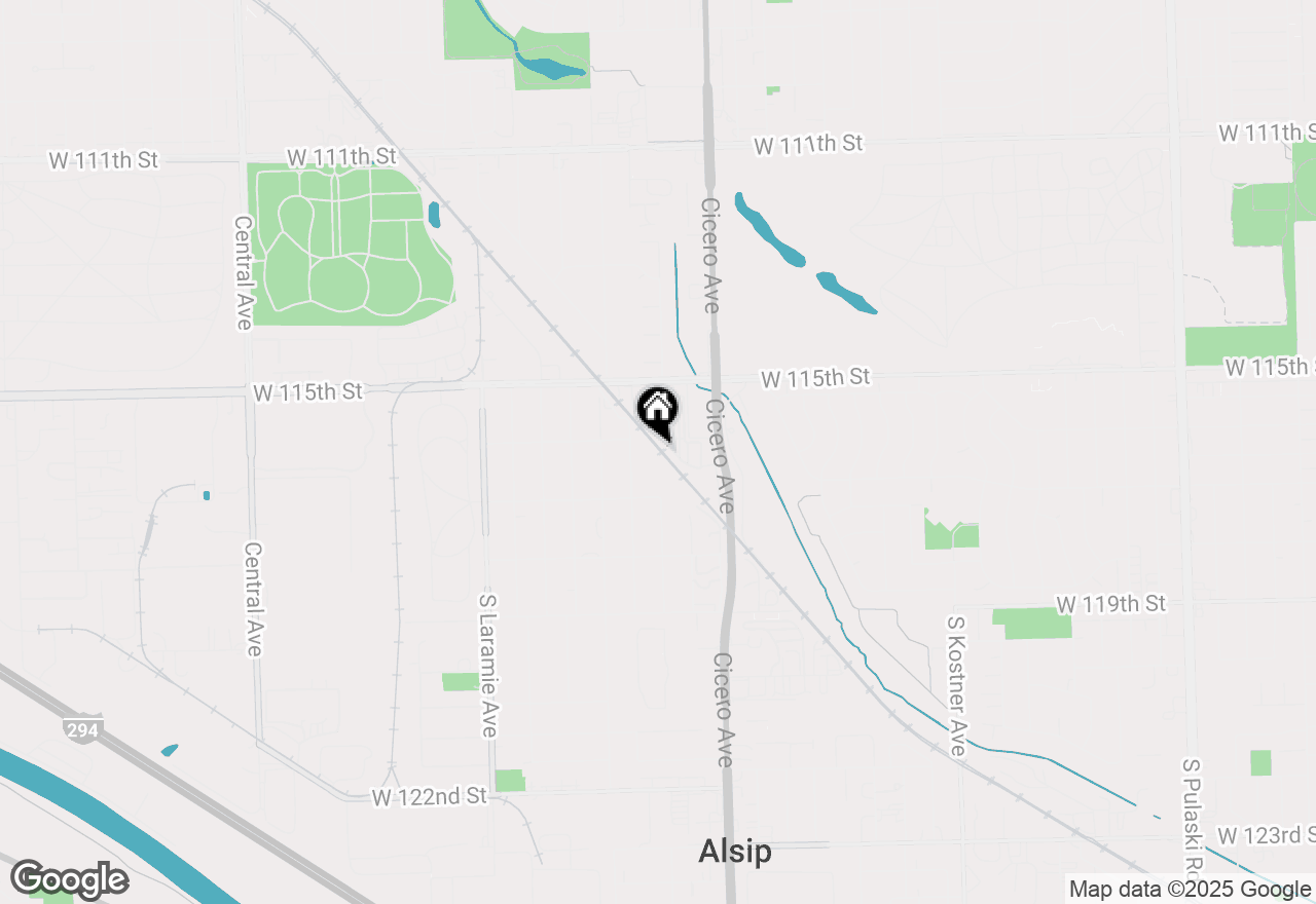 Map of 11600 Lamon Avenue, Alsip, IL 60803