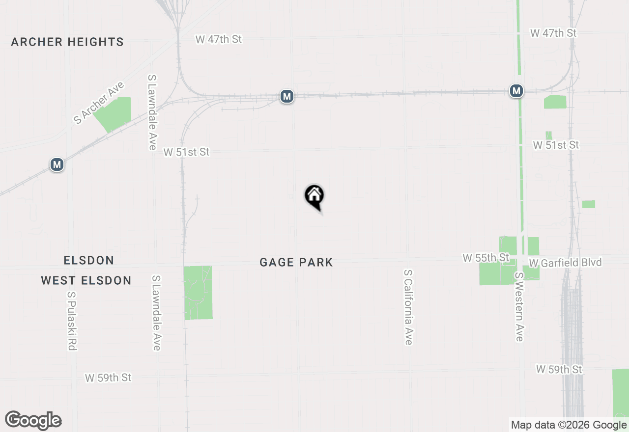 Map of 3116 W 53rd Place, Chicago, IL 60632