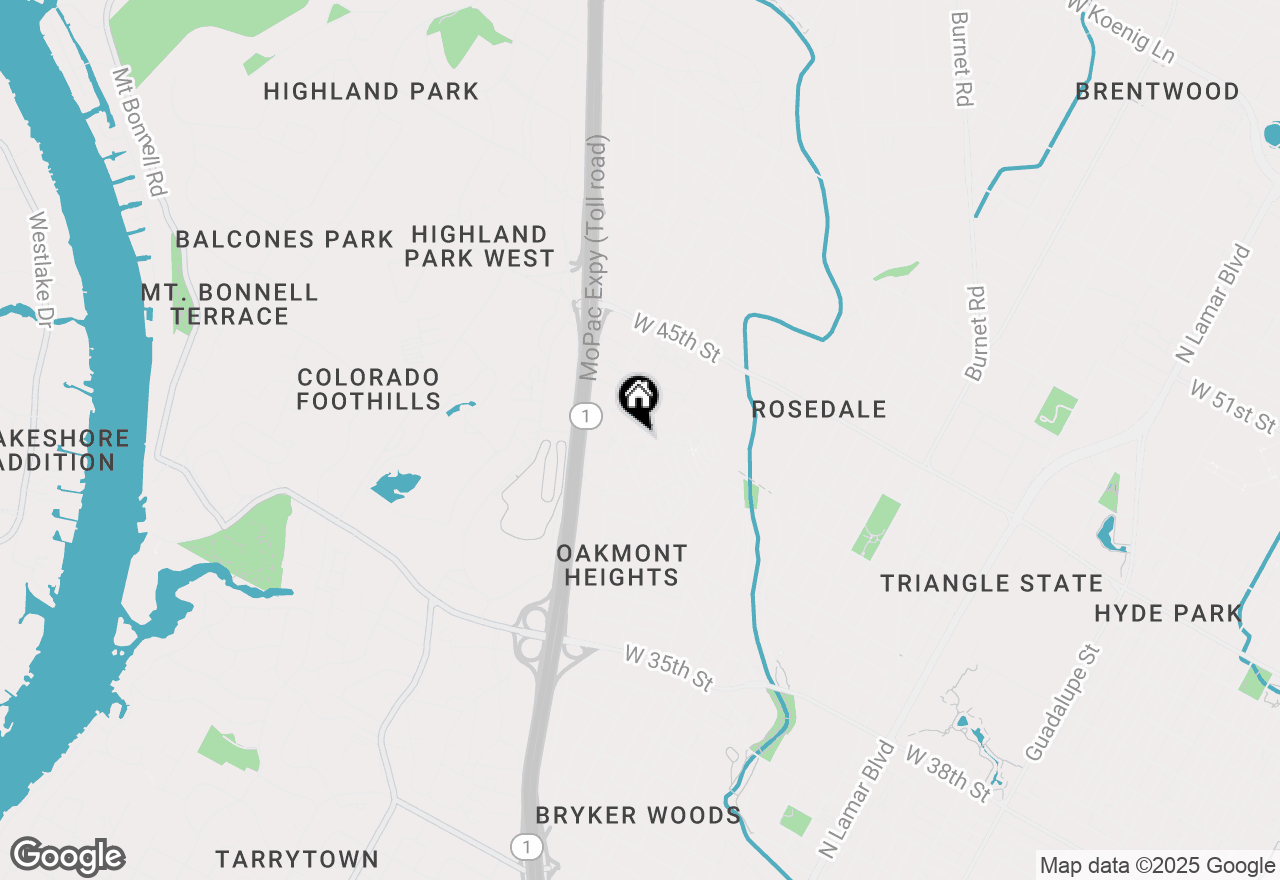 Map of 4325 Jackson Ave #2302, Austin, TX 78731