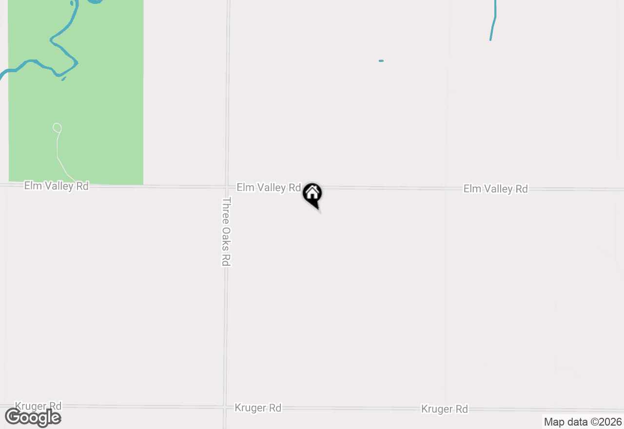 Map of 6200 E Elm Valley Road, Three Oaks, MI 49128