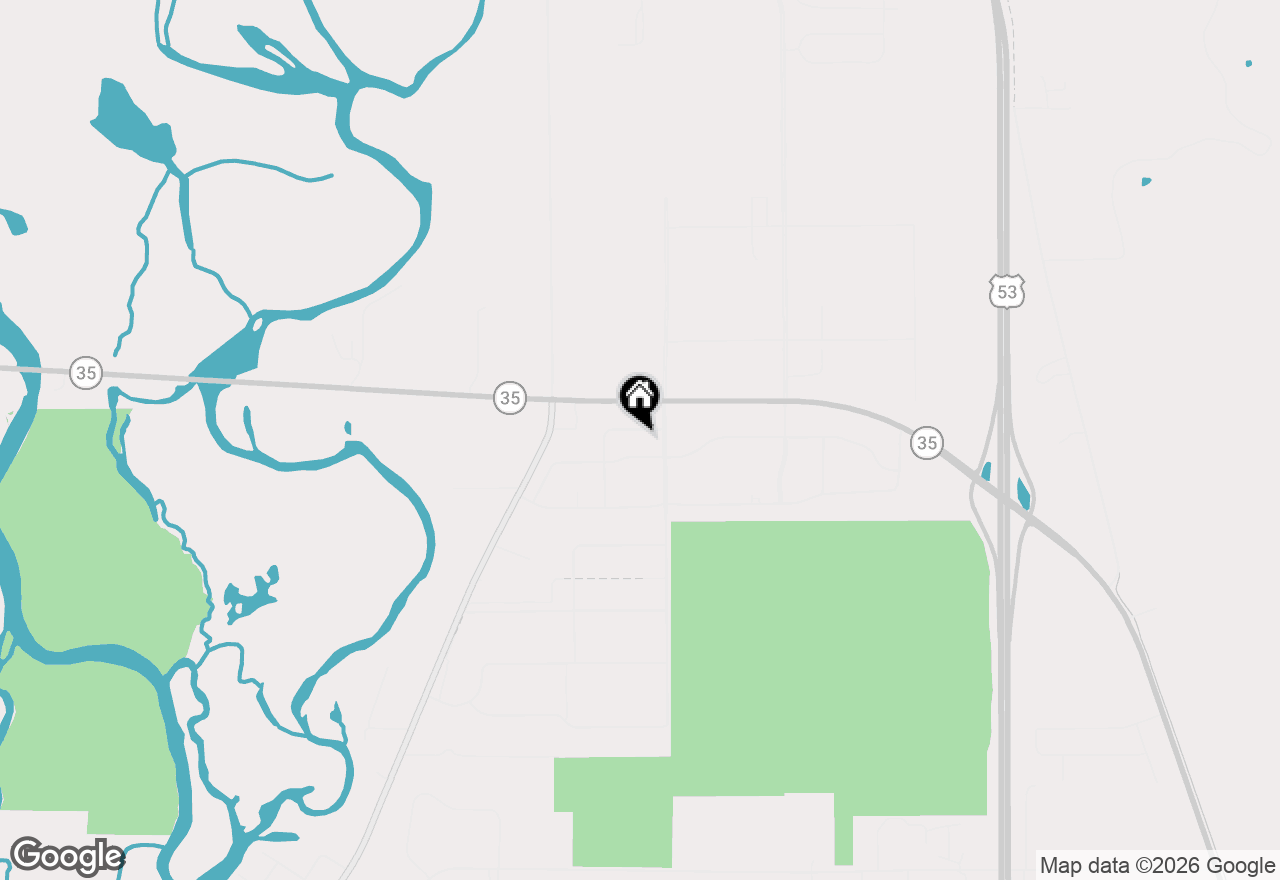 Map of 2012 Elinor Ln, Holmen, WI 54636