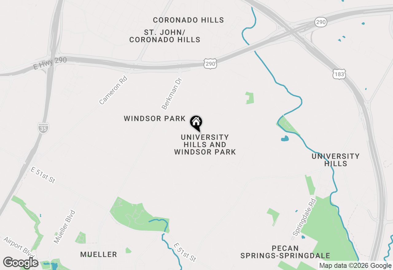 Map of 2021 Wheless Ln #A, Austin, TX 78723