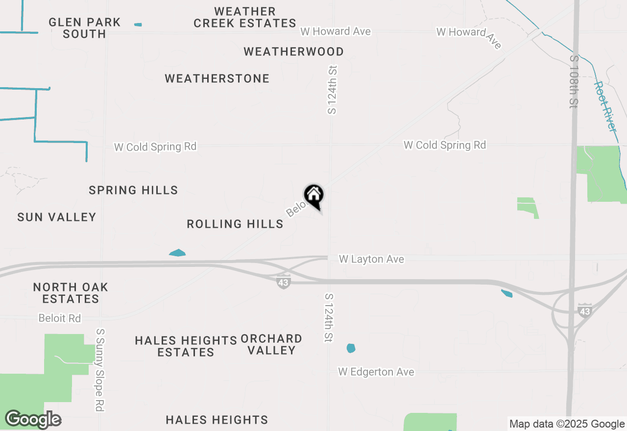 Map of 4507 S 124th St, New Berlin, WI 53151