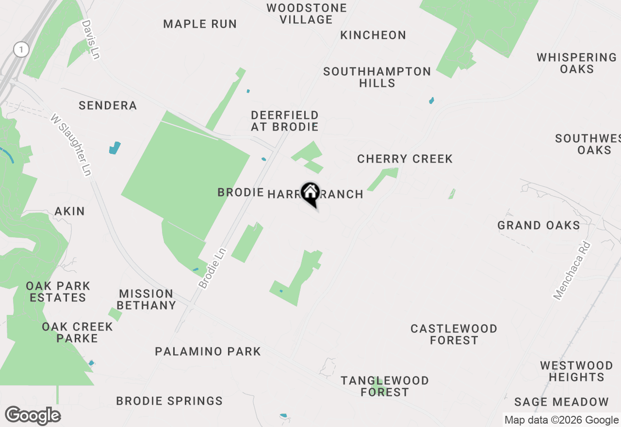 Map of 9201 Brodie Ln #2501, Austin, TX 78748