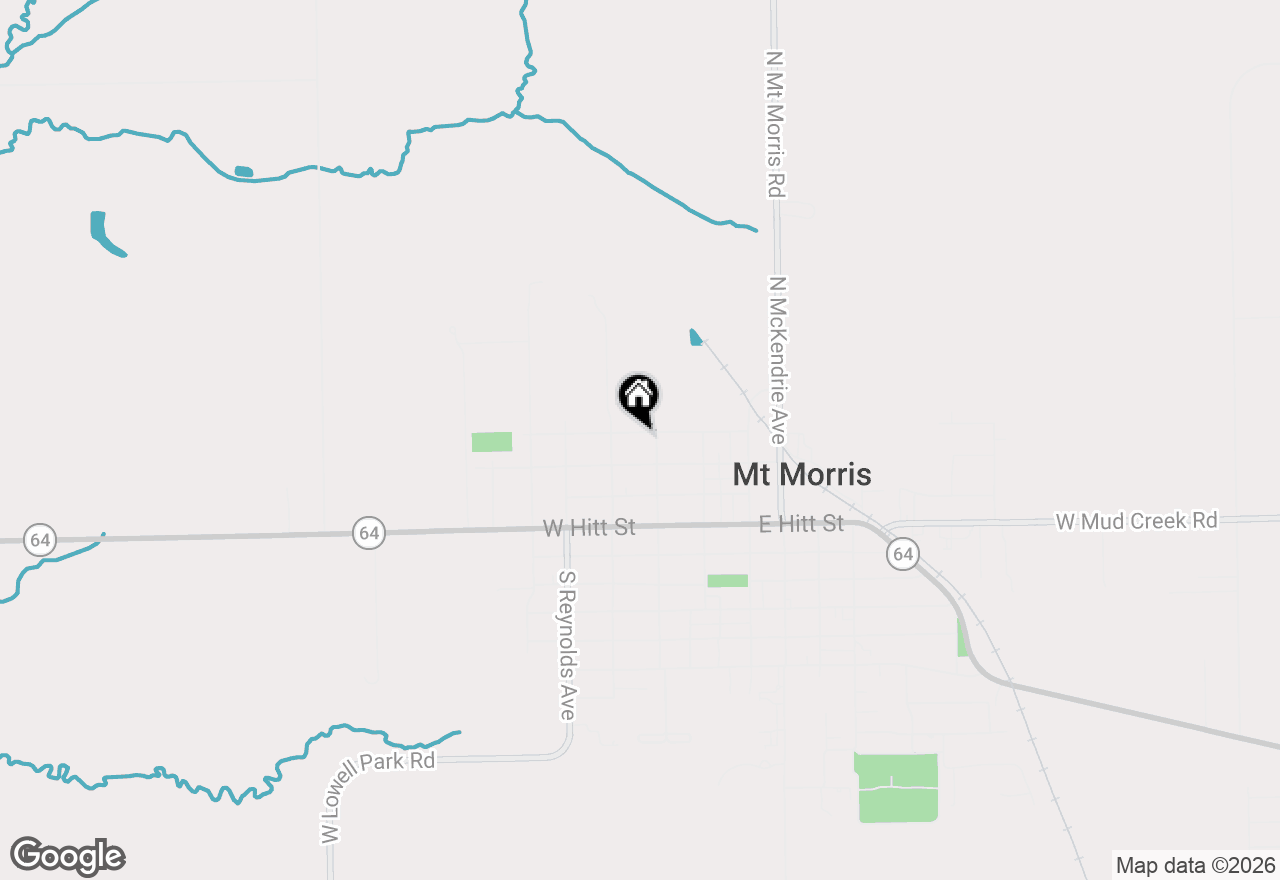 Map of 205 Sunset Lane, Mount Morris, IL 61054