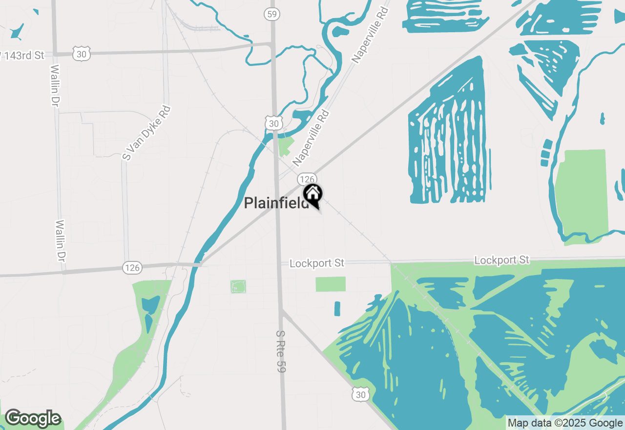 Map of 23822 W Amboy Street, Plainfield, IL 60544