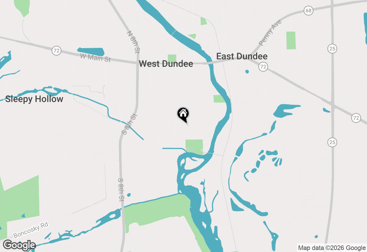 Map of 606 S 3rd Street, West Dundee, IL 60118