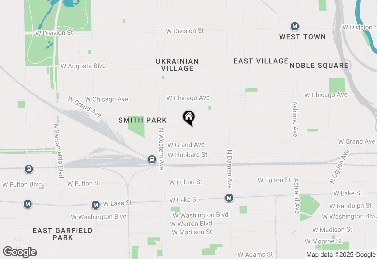Map of 2222 W Ohio Street, Chicago, IL 60612