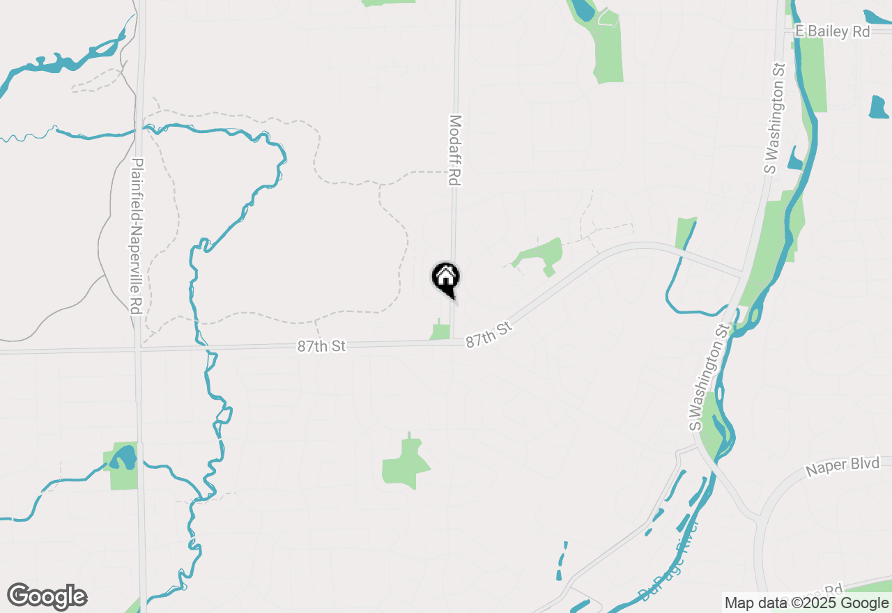 Map of 2104 Navarone Drive, Naperville, IL 60565