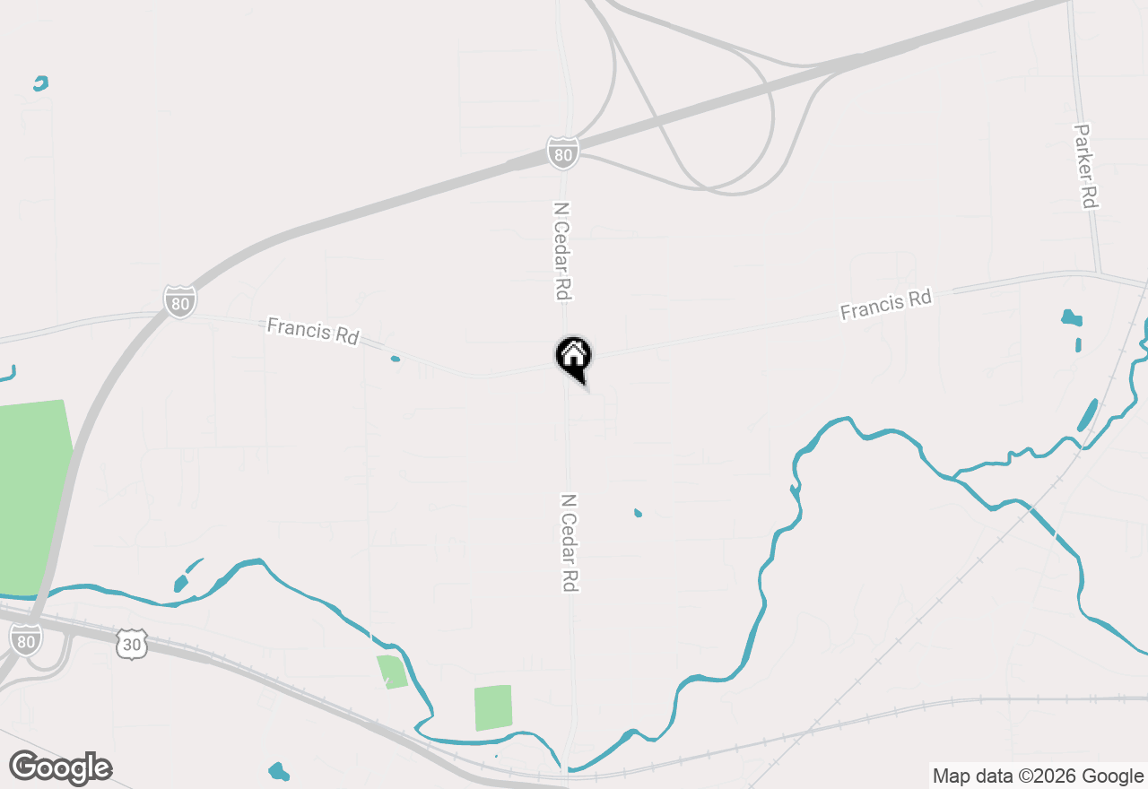 Map of 113 Town Crest Drive #D, New Lenox, IL 60451