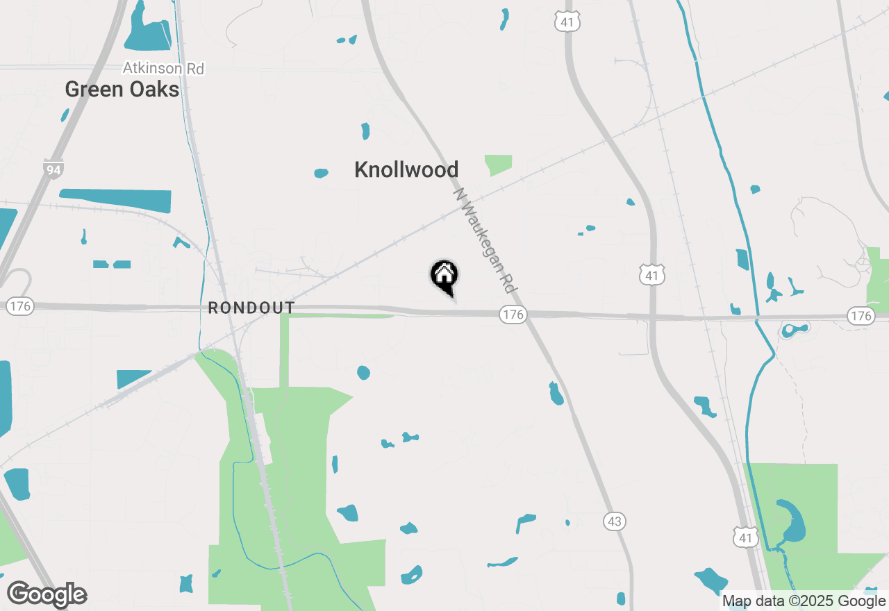 Map of 2 Green Avenue, Lake Bluff, IL 60044