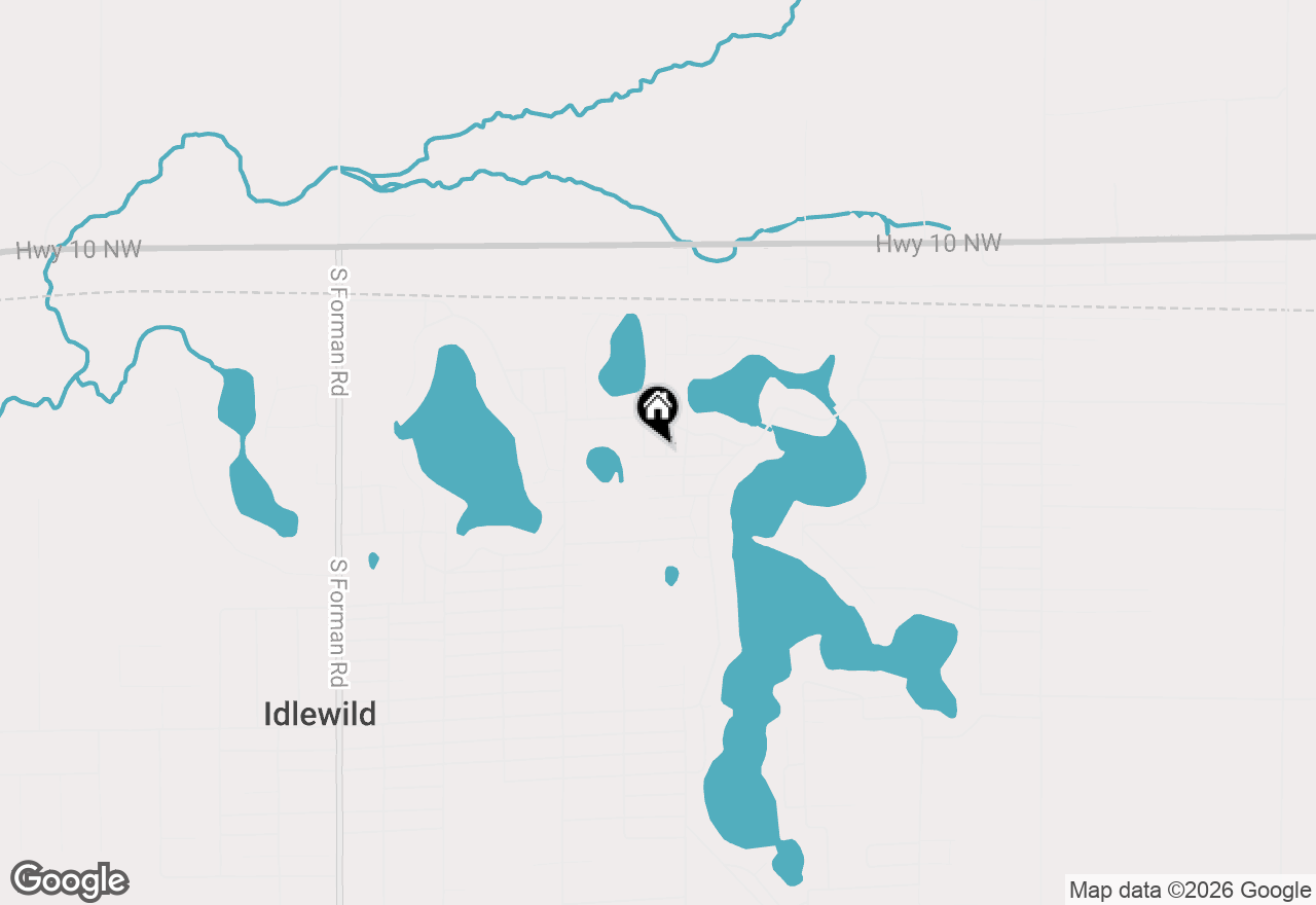 Map of 690 E Essex Drive, Idlewild, MI 49642