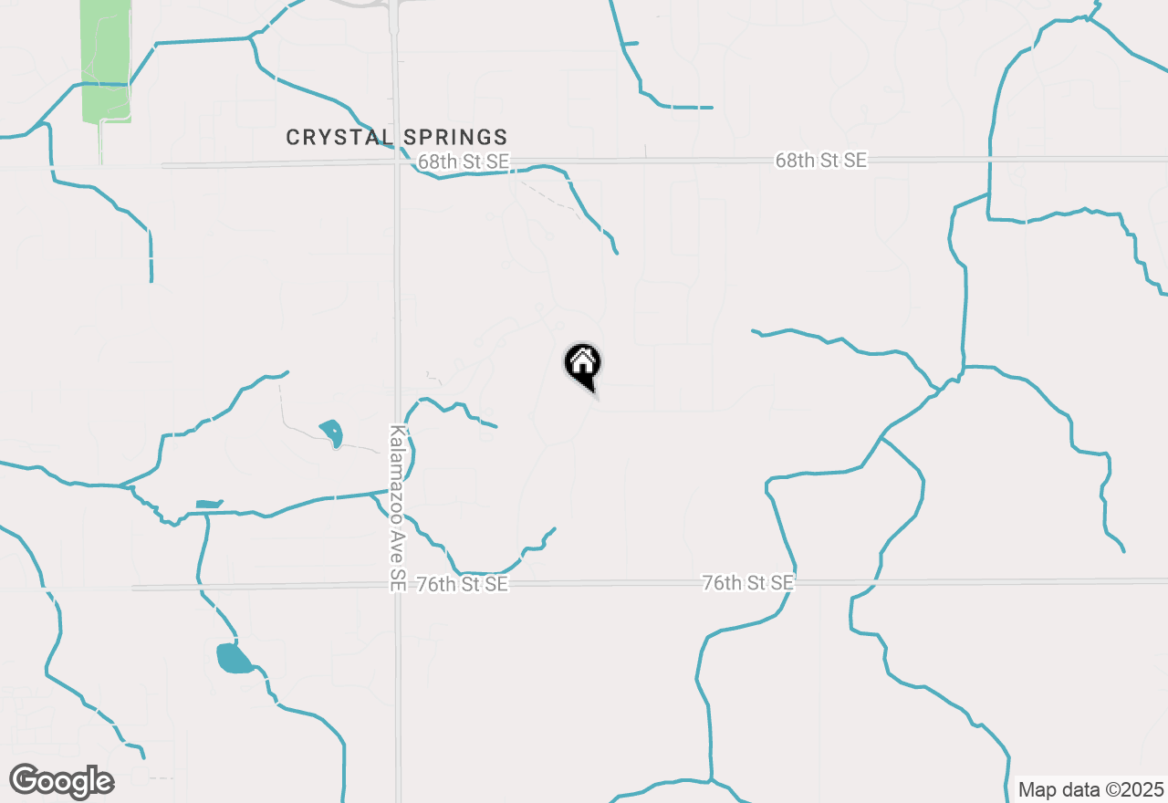 Map of 7193 Crystal View Drive Se, Caledonia, MI 49316