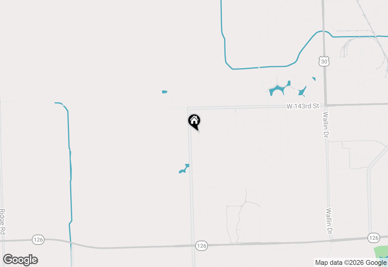 Map of 25531 W Alabaster Circle, Plainfield, IL 60544