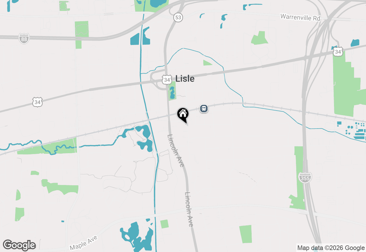 Map of 4916 Main Street #2, Lisle, IL 60532