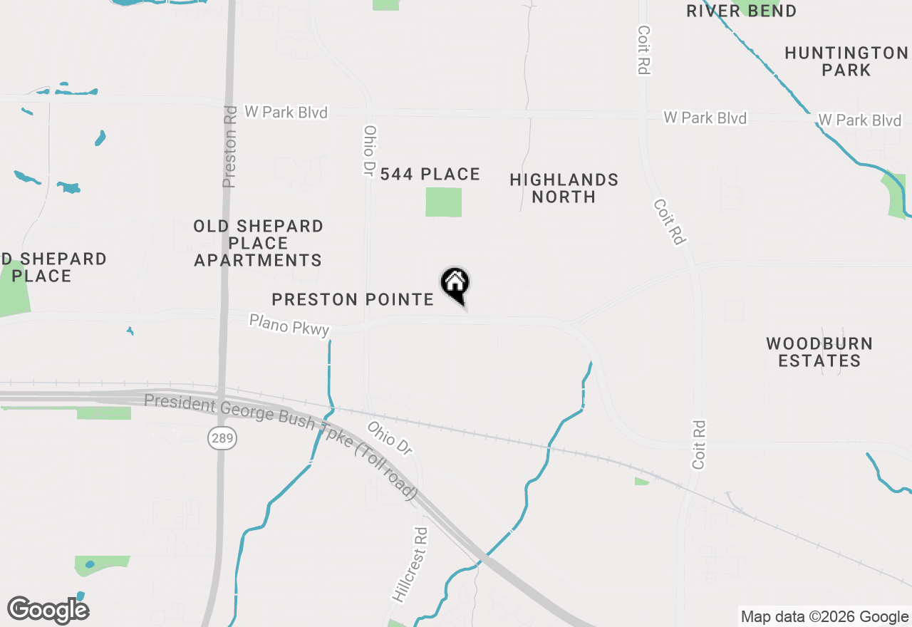 Map of 4460 Junction Drive, Plano, TX 75093