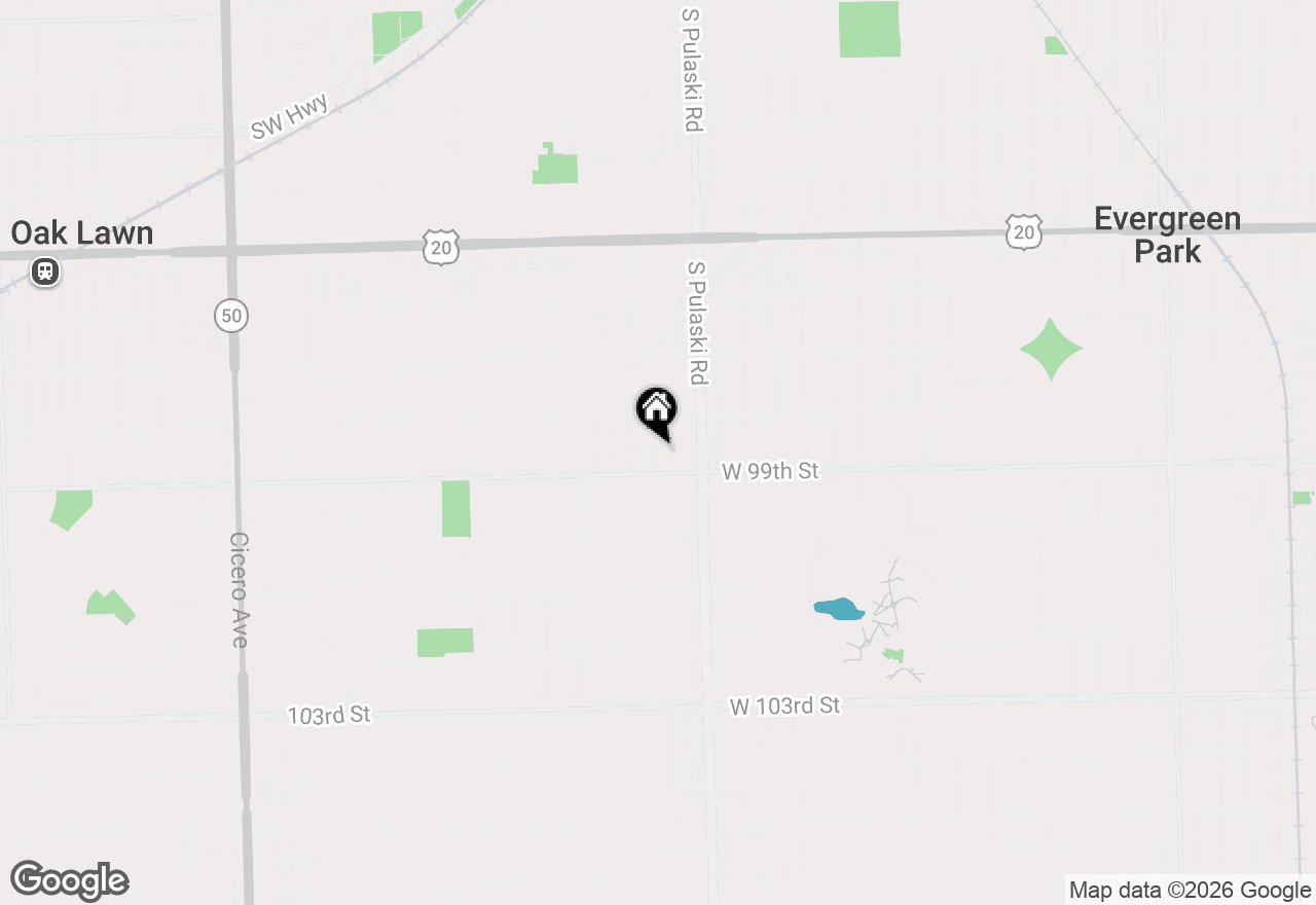 Map of 4036 Fitzjames Walk, Oak Lawn, IL 60453