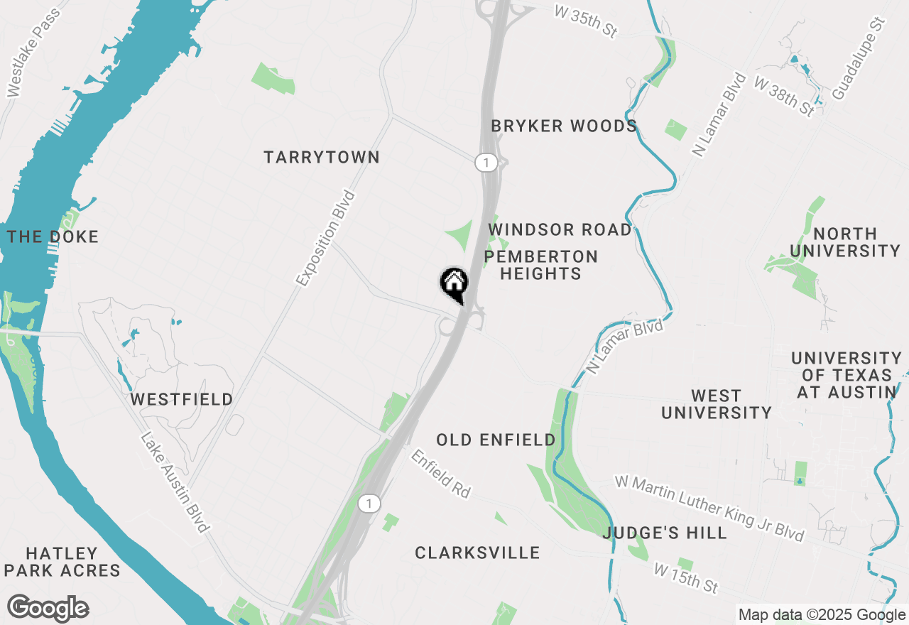Map of 2401 Winsted Ln #5, Austin, TX 78703