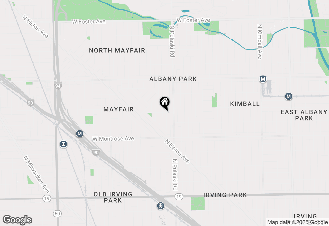Map of 4550 N Keystone Avenue, Chicago, IL 60630
