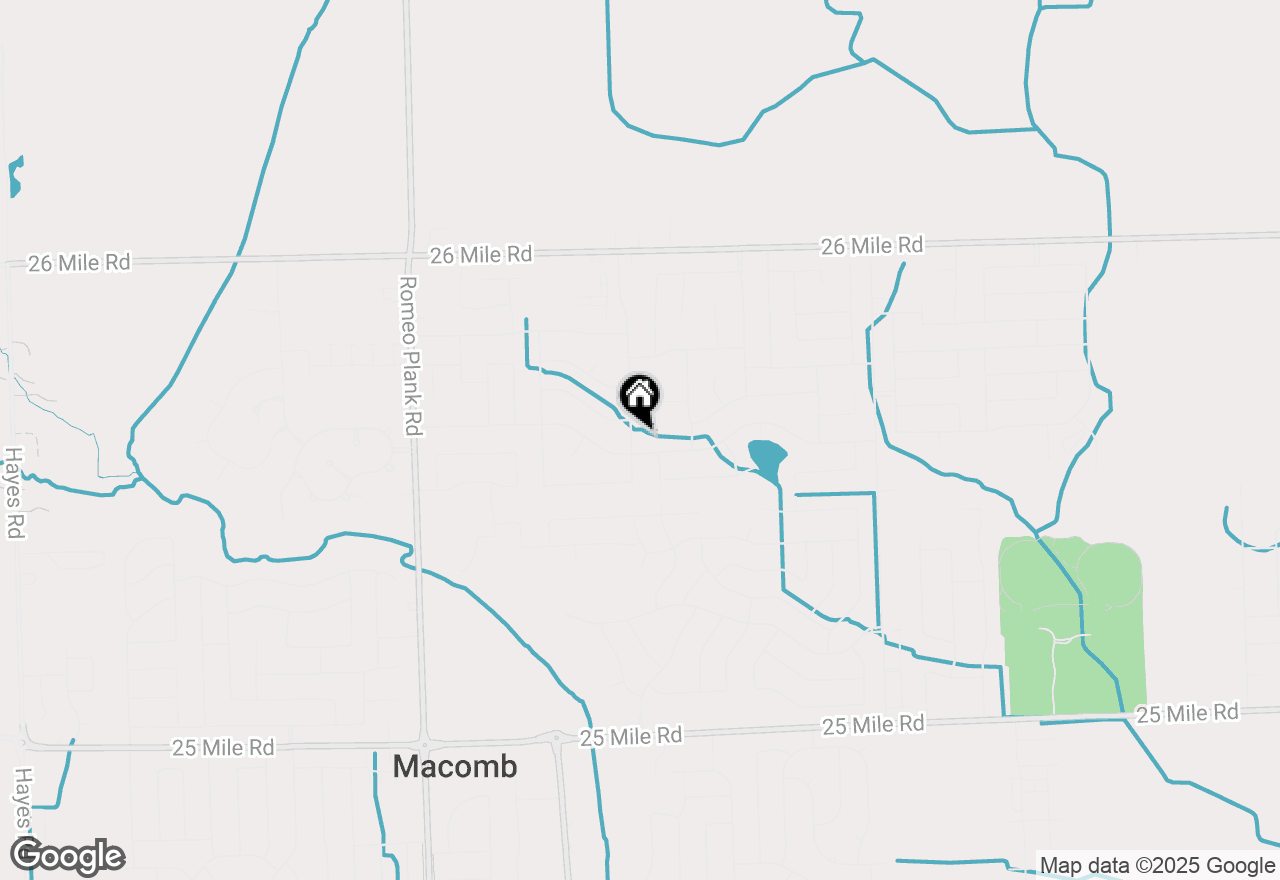 Map of 56188 Saint Andrews Drive, Macomb, MI 48042