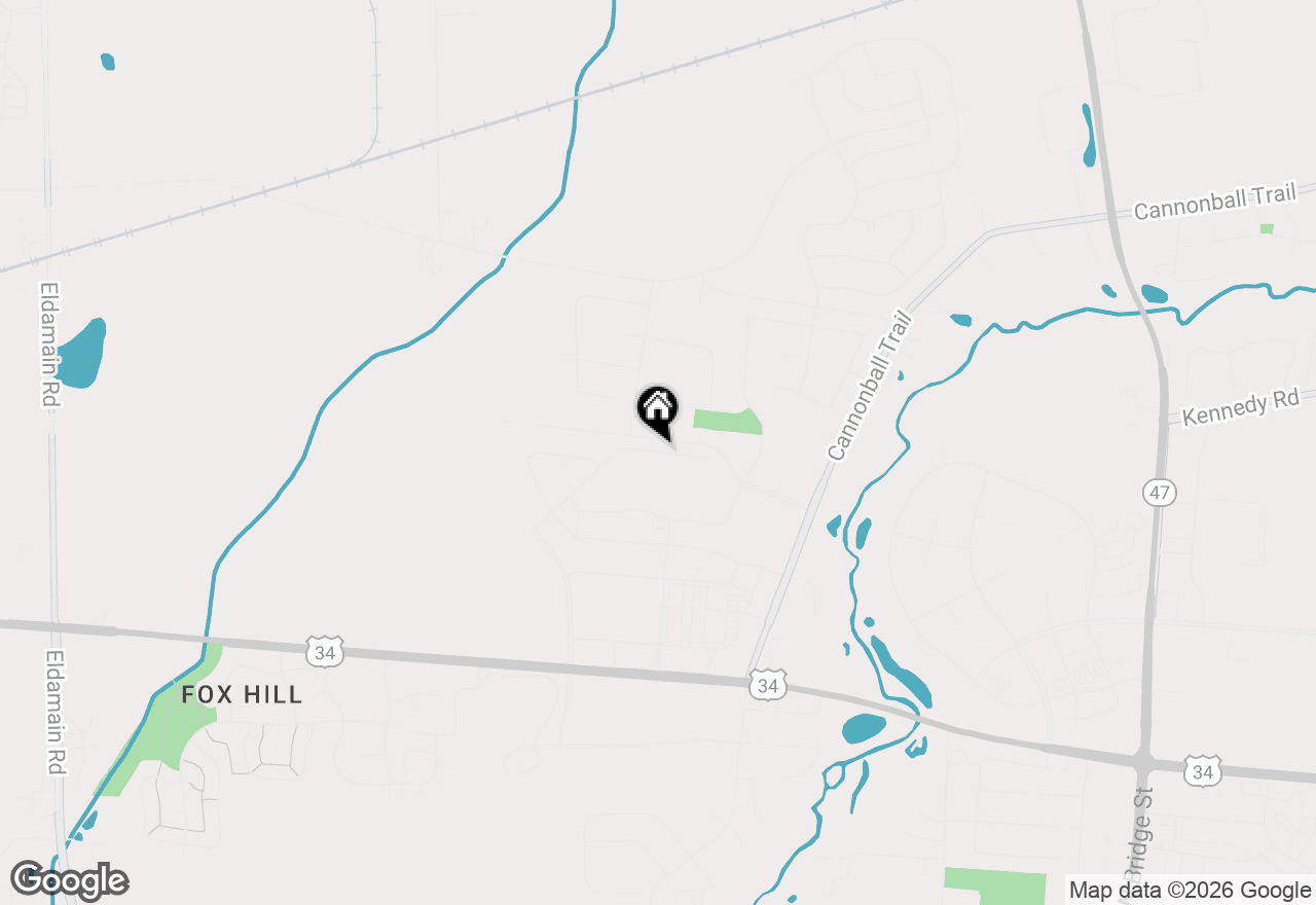 Map of 940 Gillespie Lane #940, Yorkville, IL 60560